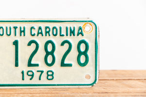 South Carolina 1978 Motorcycle License Plate Vintage Wall Hanging Decor - Eagle's Eye Finds