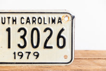 Load image into Gallery viewer, South Carolina 1979 Motorcycle License Plate Vintage Wall Hanging Decor - Eagle&#39;s Eye Finds
