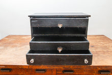 Load image into Gallery viewer, Schotten&#39;s Spice Box Vintage Wooden Rustic Primitive Store Display - Eagle&#39;s Eye Finds
