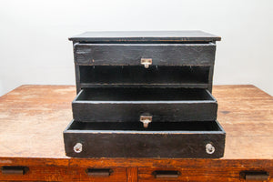 Schotten's Spice Box Vintage Wooden Rustic Primitive Store Display - Eagle's Eye Finds