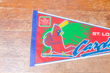 Load image into Gallery viewer, St. Louis Cardinals Felt Pennant Vintage Baseball Pasta House Souvenir - Eagle&#39;s Eye Finds
