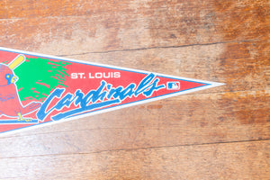 St. Louis Cardinals Felt Pennant Vintage Baseball Pasta House Souvenir - Eagle's Eye Finds