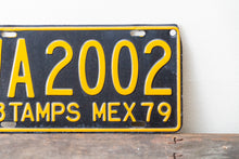 Load image into Gallery viewer, Tamaulipas 1978 License Plate Vintage Mexico Wall Decor - Eagle&#39;s Eye Finds
