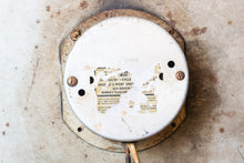 Load image into Gallery viewer, Brown Industrial Wall Clock Vintage Telechron
