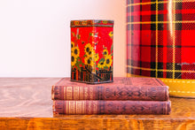 Load image into Gallery viewer, Tetley&#39;s Tea Tin Vintage Floral Container

