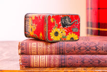 Load image into Gallery viewer, Tetley&#39;s Tea Tin Vintage Floral Container
