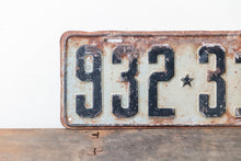 Load image into Gallery viewer, Texas 1926 License Plate Vintage Grey and Black Wall Decor - Eagle&#39;s Eye Finds
