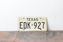 Load image into Gallery viewer, Texas 1975 License Plate Vintage Black and White Wall Decor EDK-927 - Eagle&#39;s Eye Finds
