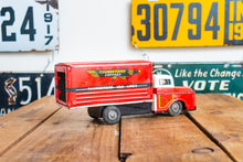 Load image into Gallery viewer, Ford Thunderbird Van Lines Truck Vintage Tin Litho Friction Toy Japan - Eagle&#39;s Eye Finds

