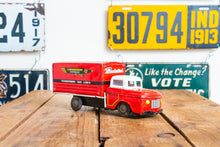 Load image into Gallery viewer, Ford Thunderbird Van Lines Truck Vintage Tin Litho Friction Toy Japan - Eagle&#39;s Eye Finds
