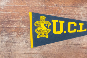 UCLA Felt Pennant Vintage Large Black Graduation Gift Decor