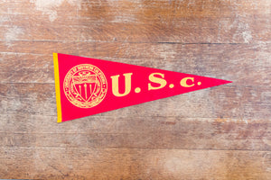 USC Felt Pennant Vintage University of Southern California Memorabilia