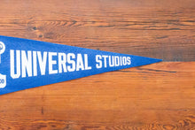 Load image into Gallery viewer, Universal Studios Theme Park Felt Pennant Vintage Hollywood CA Decor
