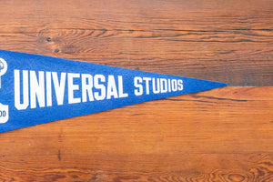 Universal Studios Theme Park Felt Pennant Vintage Hollywood CA Decor
