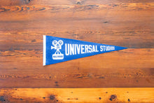Load image into Gallery viewer, Universal Studios Theme Park Felt Pennant Vintage Hollywood CA Decor
