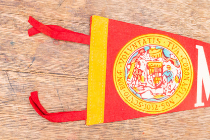 University of Maryland Felt Pennant Vintage College Graduation Gift