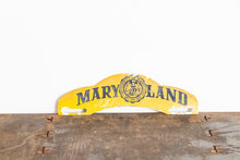 Load image into Gallery viewer, University of Maryland License Plate Topper Vintage
