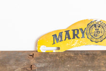 Load image into Gallery viewer, University of Maryland License Plate Topper Vintage
