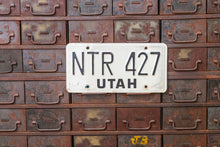 Load image into Gallery viewer, Utah 1983 License Plate Vintage Wall Hanging Decor - Eagle&#39;s Eye Finds
