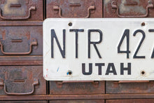 Load image into Gallery viewer, Utah 1983 License Plate Vintage Wall Hanging Decor - Eagle&#39;s Eye Finds
