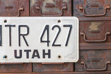 Load image into Gallery viewer, Utah 1983 License Plate Vintage Wall Hanging Decor - Eagle&#39;s Eye Finds
