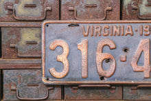 Load image into Gallery viewer, Virginia 1932 License Plate Vintage Rustic Wall Decor 316-423 - Eagle&#39;s Eye Finds
