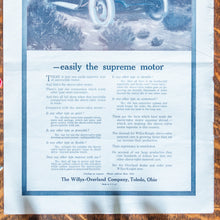 Load image into Gallery viewer, 1916 Willys Knight Car Ad Vintage Car Willys-Overland Automobile Ephemera
