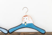Load image into Gallery viewer, Wooden Kids Clothes Hangers Vintage Figural Animal Themed Baby Decor
