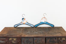 Load image into Gallery viewer, Wooden Kids Clothes Hangers Vintage Figural Animal Themed Baby Decor

