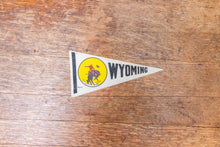 Load image into Gallery viewer, State of Wyoming Pennant Vintage Mini White Wall Decor - Eagle&#39;s Eye Finds
