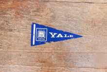 Load image into Gallery viewer, Yale University Felt Pennant Mini Distressed Vintage College Wall Decor
