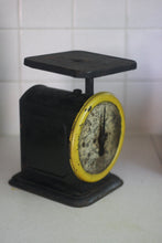 Load image into Gallery viewer, Columbia Family Scale Black and Yellow Kitchen Scale - Eagle&#39;s Eye Finds
