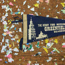 Load image into Gallery viewer, Ford Museum and Greenfield Village Felt Pennant Vintage Wall Decor - Eagle&#39;s Eye Finds

