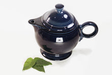 Load image into Gallery viewer, Cobalt Blue Fiestaware Teapot 44 Ounces Vintage Homer Laughlin - Eagle&#39;s Eye Finds

