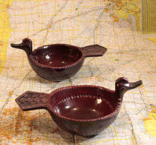 Load image into Gallery viewer, Bitossi Duck Bowl Midcentury Italian Ceramic Pair of Bowls - Eagle&#39;s Eye Finds
