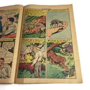 Classics Illustrated On Jungle Trails Vintage Comic Book - Eagle's Eye Finds