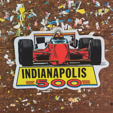 Load image into Gallery viewer, Indianapolis 500 Race Car Pennant Wall Hanging Decor - Eagle&#39;s Eye Finds
