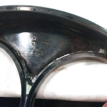 Load image into Gallery viewer, Cut Crystal and Silver Plate Cruet by Rogers Smith and Co. Meriden Connecticut - Eagle&#39;s Eye Finds
