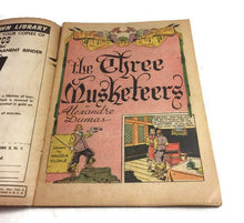 Load image into Gallery viewer, Classics Illustrated Three Musketeers No. 1 Comic Book Vintage - Eagle&#39;s Eye Finds
