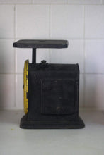 Load image into Gallery viewer, Columbia Family Scale Black and Yellow Kitchen Scale - Eagle&#39;s Eye Finds
