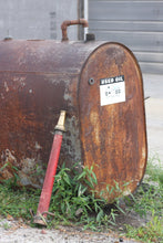 Load image into Gallery viewer, Fireman&#39;s Fire Hose Nozzle Large Vintage Red Decor - Eagle&#39;s Eye Finds
