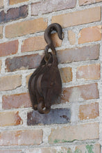 Load image into Gallery viewer, Rustic Pulley Vintage Industrial Decor - Eagle&#39;s Eye Finds
