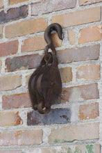 Load image into Gallery viewer, Rustic Pulley Vintage Industrial Decor - Eagle&#39;s Eye Finds
