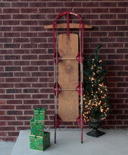 Load image into Gallery viewer, Royal Racer Red Runner Sled Vintage Holiday Decor - Eagle&#39;s Eye Finds
