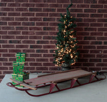 Load image into Gallery viewer, Royal Racer Red Runner Sled Vintage Holiday Decor - Eagle&#39;s Eye Finds

