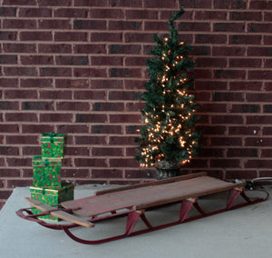 Royal Racer Red Runner Sled Vintage Holiday Decor - Eagle's Eye Finds