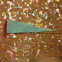 Load image into Gallery viewer, Rice University Felt Pennant Vintage Dorm Room Decor - Eagle&#39;s Eye Finds
