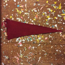 Load image into Gallery viewer, Milwaukee Wisconsin Red Felt Pennant Vintage Dorm Room Decor - Eagle&#39;s Eye Finds
