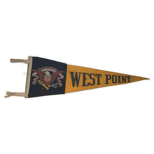 West Point US Military Academy Felt Pennant - Eagle's Eye Finds