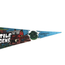 Load image into Gallery viewer, Reptile Gardens South Dakota Felt Pennant Vintage Child Bedroom Decor - Eagle&#39;s Eye Finds
